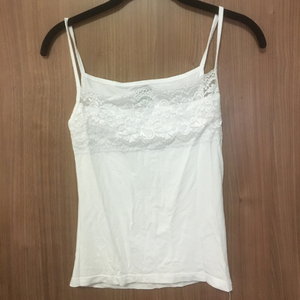 White cami top